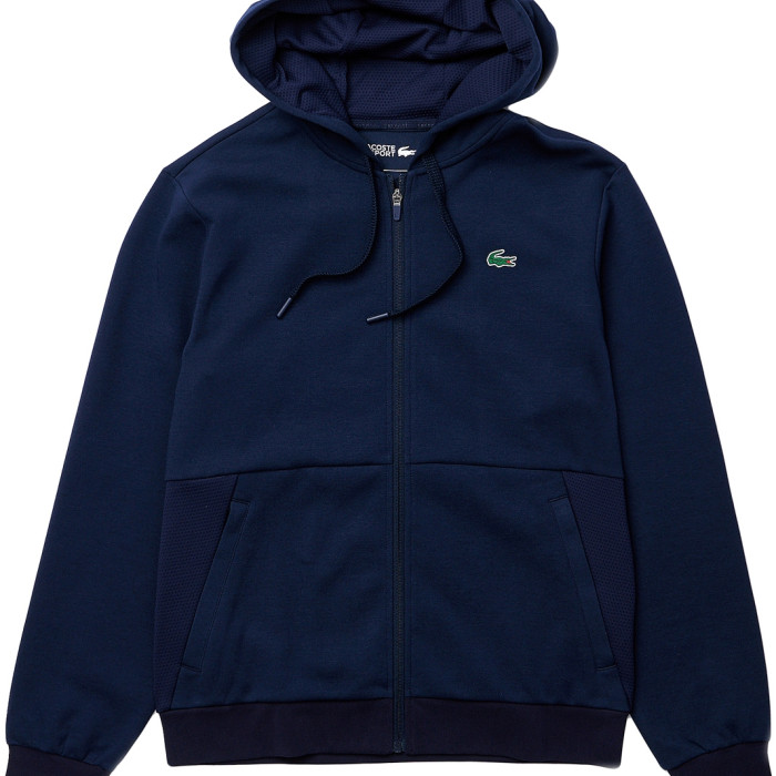 LACOSTE hoodie fz core perrformance LACOSTE hoodie fz core perrformance