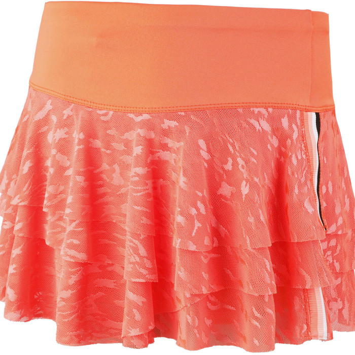LUCKY IN LOVE get it stripe rally skirt