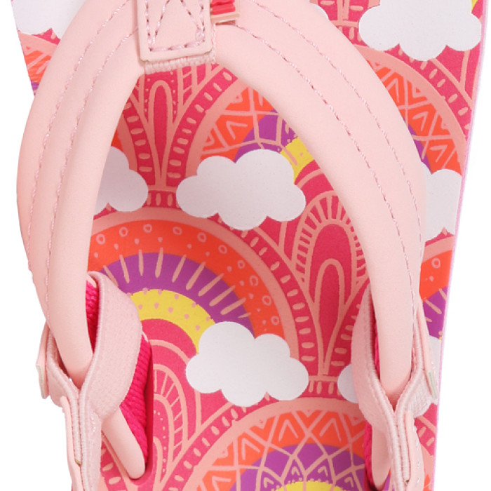 Junior REEF little ahi rainbows and clouds flip-flops Junior REEF little ahi rainbows and clouds flip-flops