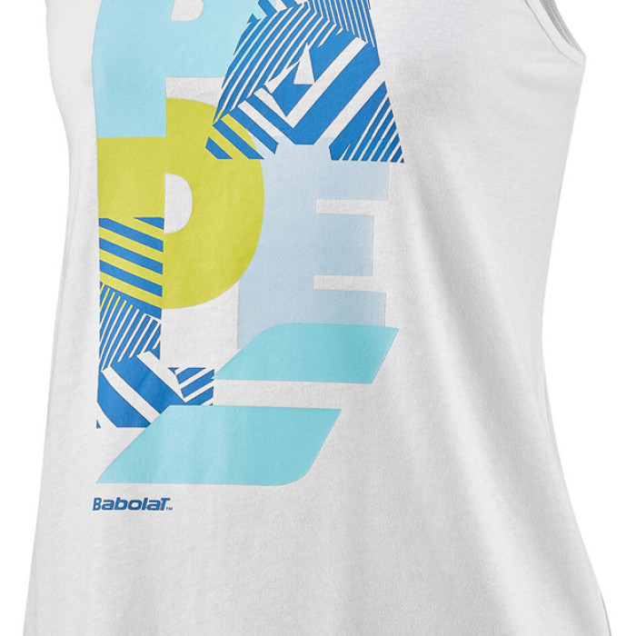 Women's BABOLAT padel cotton tank top