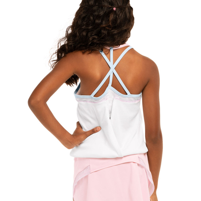 Junior girls LUCKY IN LOVE in motion bralette tank top Junior girls LUCKY IN LOVE in motion bralette tank top