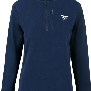 Sweat TECNIFIBRE femme polar 1/4 zip