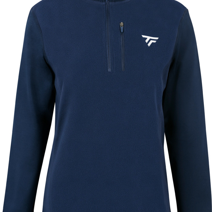 Sweat TECNIFIBRE femme polar 1/4 zip