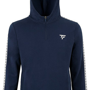 Sweat TECNIFIBRE 1/2 zip a capuche