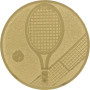 Pastilles medaille tennis (alu - 50mm)