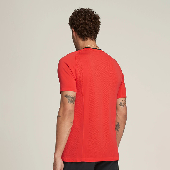 WILSON bela series seamless zip henley 2.0 t-shirt WILSON bela series seamless zip henley 2.0 t-shirt