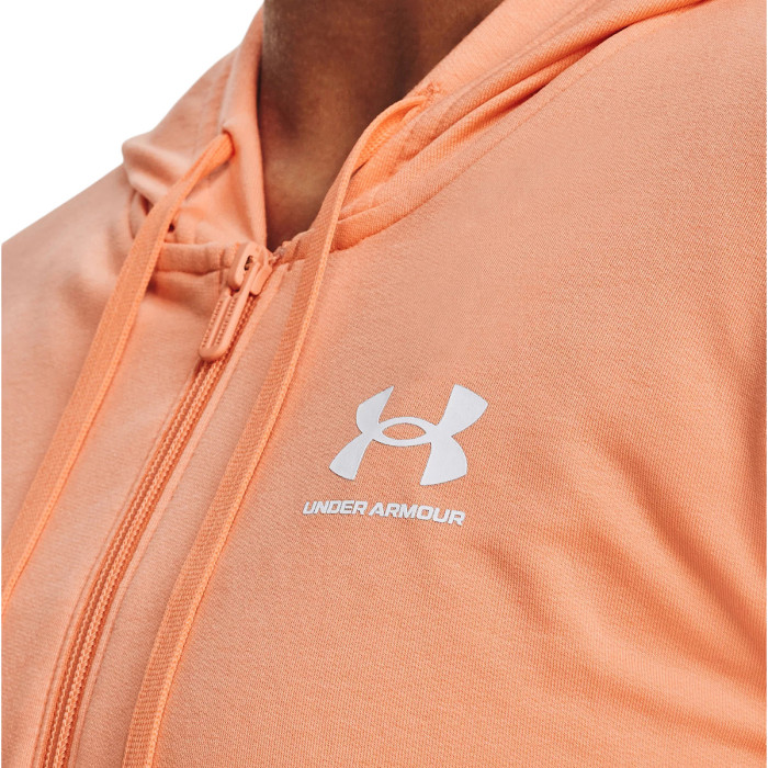 Sweat UNDER ARMOUR femme rival terry fz a capuche Sweat UNDER ARMOUR femme rival terry fz a capuche