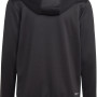 Sweat ADIDAS junior a capuche 3 bandes Sweat ADIDAS junior a capuche 3 bandes