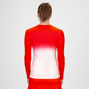 Women's BIDI BADU crew gradiant long sleeve t-shirt