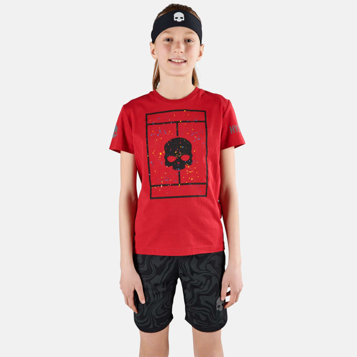 T-shirt HYDROGEN junior garcon tennis court