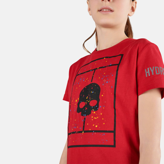 T-shirt HYDROGEN junior garcon tennis court