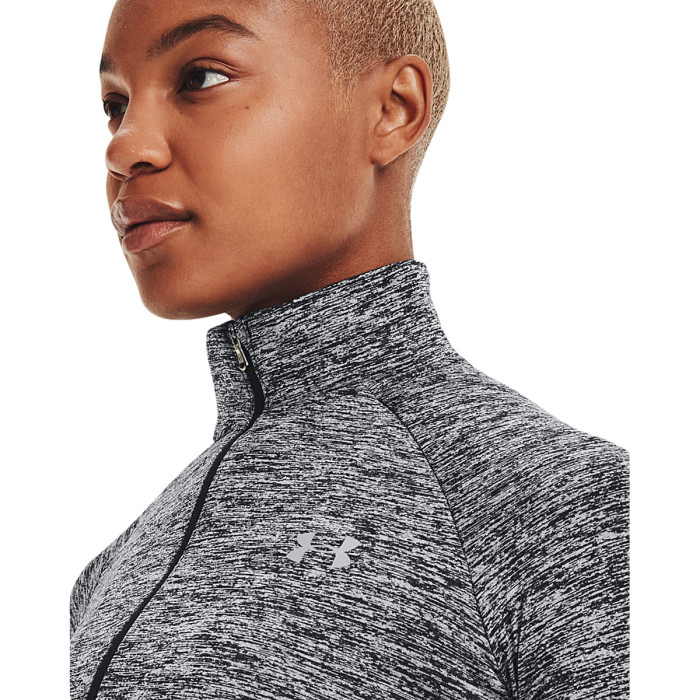 UNDER ARMOUR women's long sleeve twist 1/2 zip t-shirt