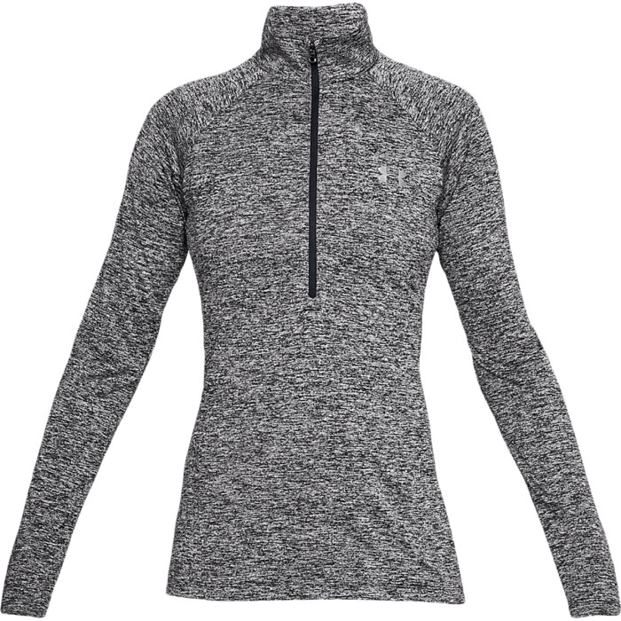 UNDER ARMOUR women's long sleeve twist 1/2 zip t-shirt