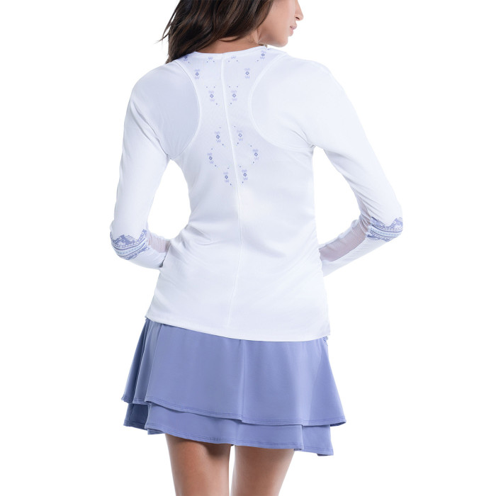 LUCKY IN LOVE sport all about ikat long sleeve t-shirt LUCKY IN LOVE sport all about ikat long sleeve t-shirt