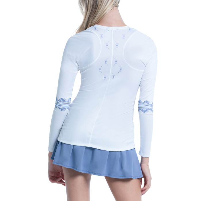LUCKY IN LOVE sport all about ikat long sleeve t-shirt LUCKY IN LOVE sport all about ikat long sleeve t-shirt
