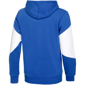 QUIET PLEASE women retro stripe hooded sweatshirt