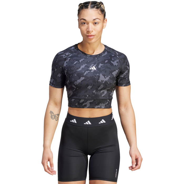 Women's ADIDAS print crop t-shirt Women's ADIDAS print crop t-shirt