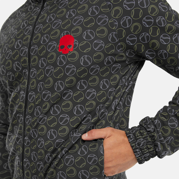 HYDROGEN mixte full zip tech hooded sweatshirt