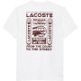 T-shirt LACOSTE training medvedev on court