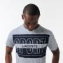 LACOSTE training core performance printed t-shirt
