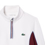 LACOSTE women's 1/2 zip heritage club sweater