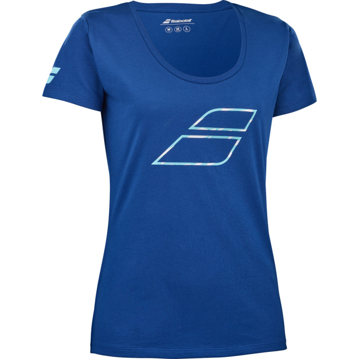 BABOLAT women's exercise flag t-shirt BABOLAT women's exercise flag t-shirt