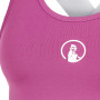 Women's QUIET PLEASE flashy retro crossback fw tank top Women's QUIET PLEASE flashy retro crossback fw tank top