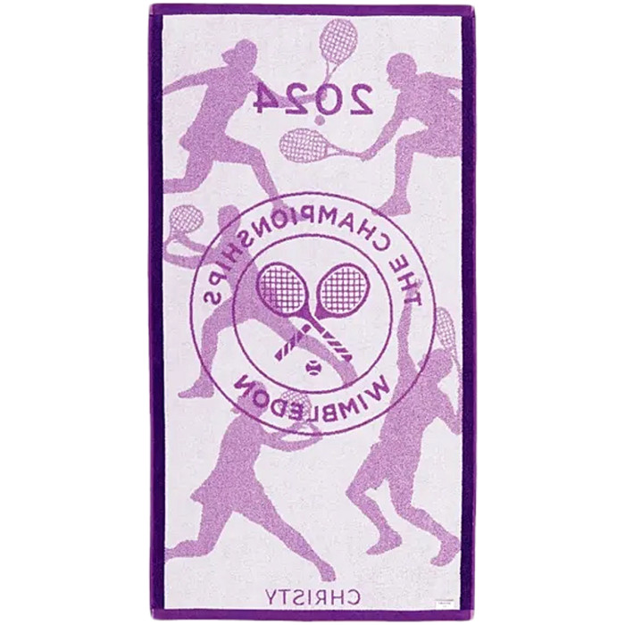 WIMBLEDON 2024 player towel 70*133 cm WIMBLEDON 2024 player towel 70*133 cm