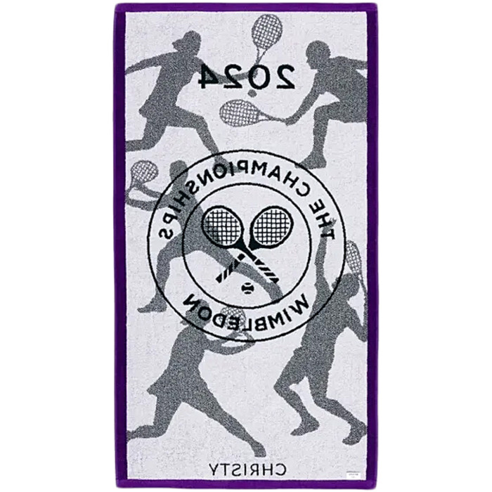 WIMBLEDON 2024 player towel 70*133 cm WIMBLEDON 2024 player towel 70*133 cm