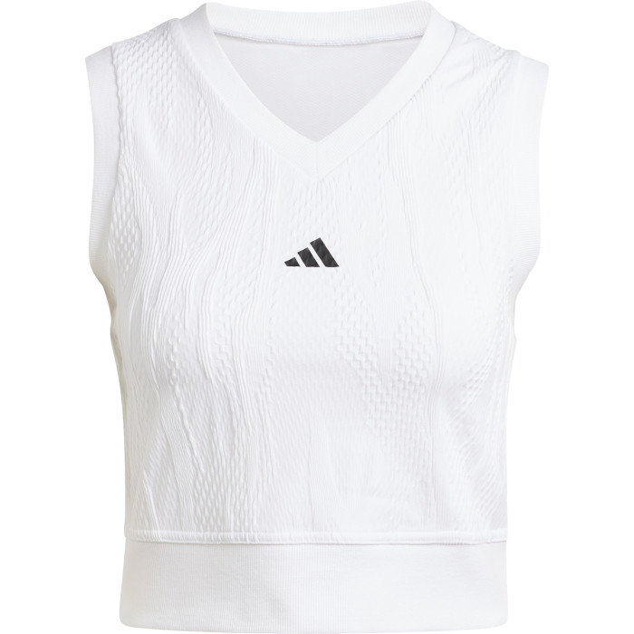 ADIDAS pro women's crop athletic london tank top ADIDAS pro women's crop athletic london tank top