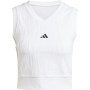 ADIDAS pro women's crop athletic london tank top
