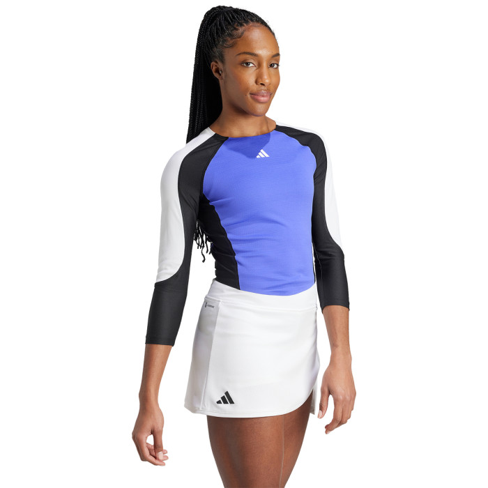 T-shirt ADIDAS pro femme manches 3/4 athlete new york