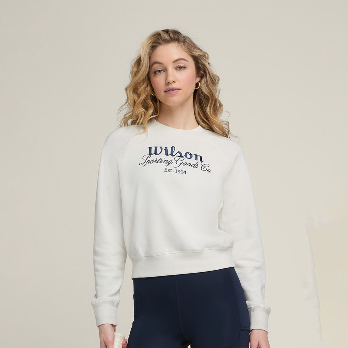 Women's WILSON sideline crew sweater