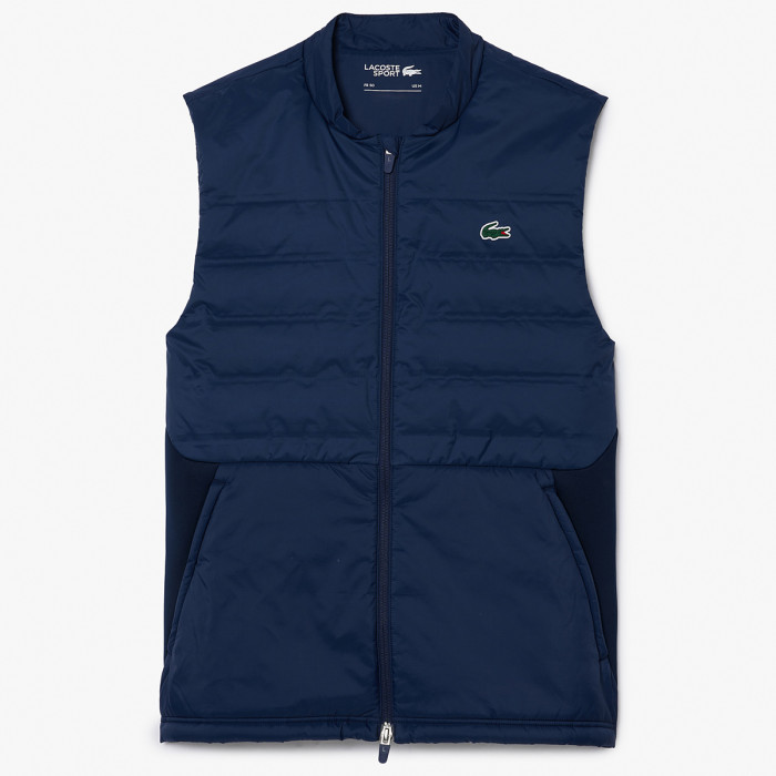 Veste LACOSTE fz sans manches active performance Veste LACOSTE fz sans manches active performance