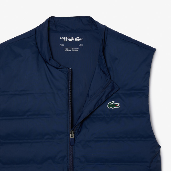 Veste LACOSTE fz sans manches active performance Veste LACOSTE fz sans manches active performance