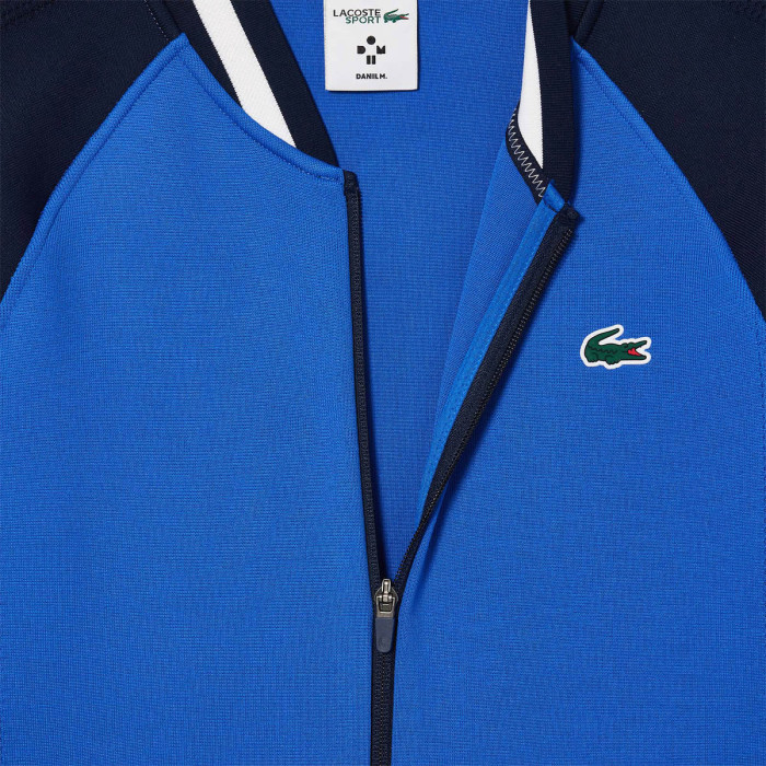 LACOSTE medvedev full zip on court jacket
