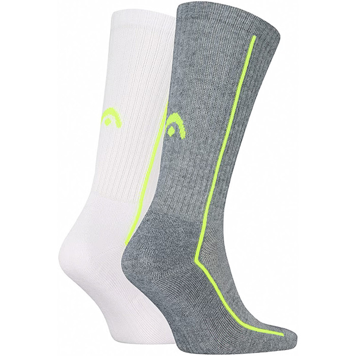 2 paires de chaussettes HEAD performance crew (long) 2 paires de chaussettes HEAD performance crew (long)