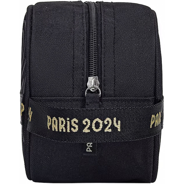 Black and gold toiletry kit PARIS 2024 Black and gold toiletry kit PARIS 2024