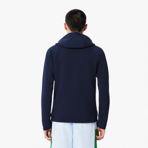 Sweat LACOSTE core perrformance a capuche fz mesh Sweat LACOSTE core perrformance a capuche fz mesh