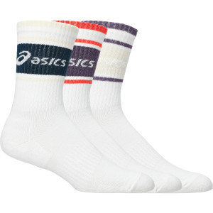 3 paires de chaussettes ASICS logo crew