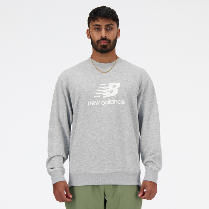 Sweat NEW BALANCE essentials french terry logo crew Sweat NEW BALANCE essentials french terry logo crew