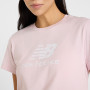 T-shirt NEW BALANCE femme essentials jersey logo T-shirt NEW BALANCE femme essentials jersey logo