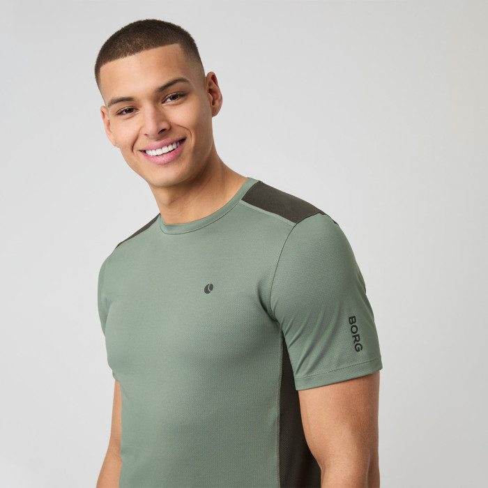 T-shirt BJORN BORG ace mesh panel