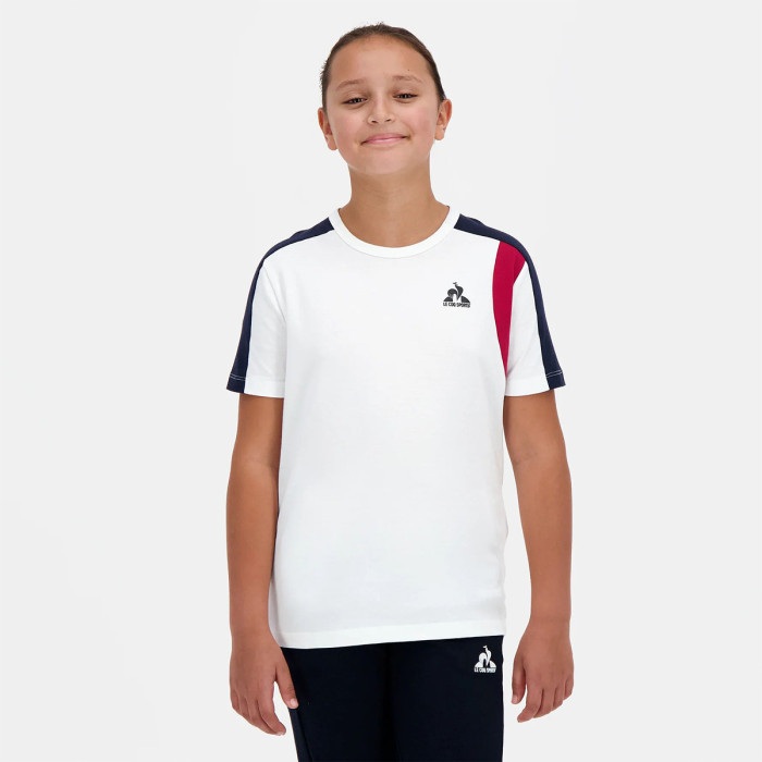 T-shirt LE COQ SPORTIF junior tricolore