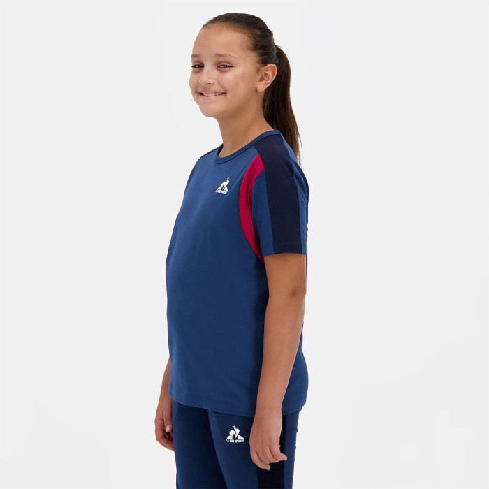 T-shirt LE COQ SPORTIF junior tricolore
