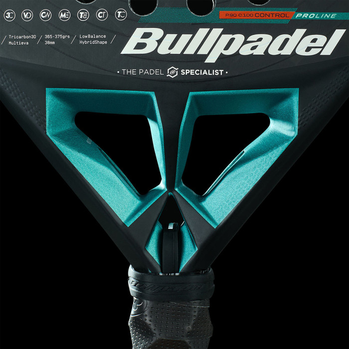 Padel racket BULLPADEL hack 04 hybrid 2025