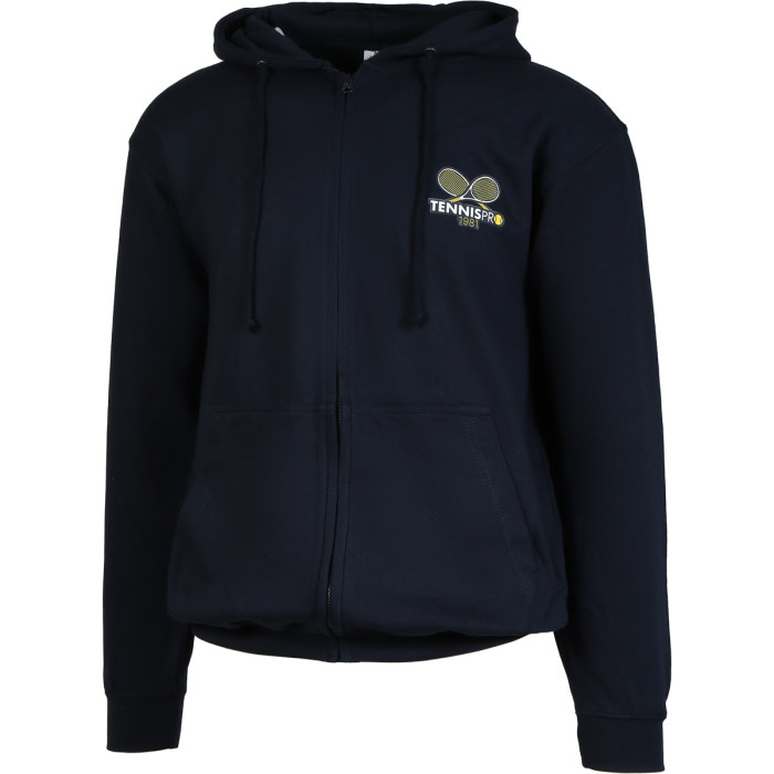 Sweat TENNISPRO mixte a capuche full zip Sweat TENNISPRO mixte a capuche full zip