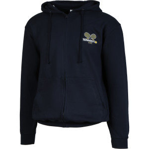 Sweat TENNISPRO mixte a capuche full zip
