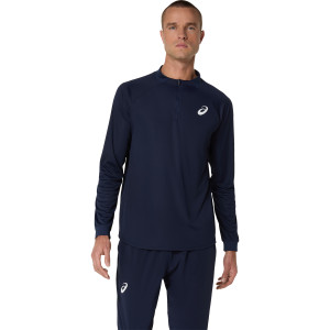 T-shirt ASICS court manches longues 1/4 zip