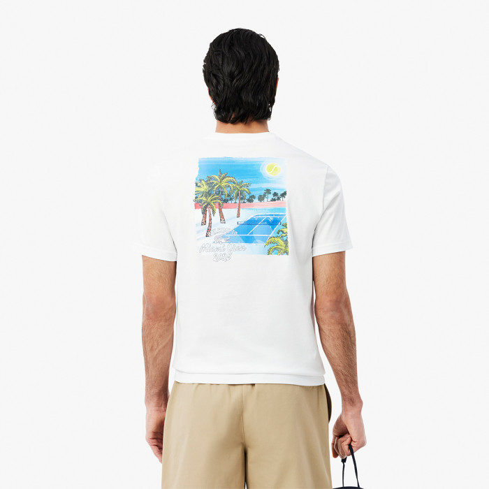 T-shirt LACOSTE miami open T-shirt LACOSTE miami open